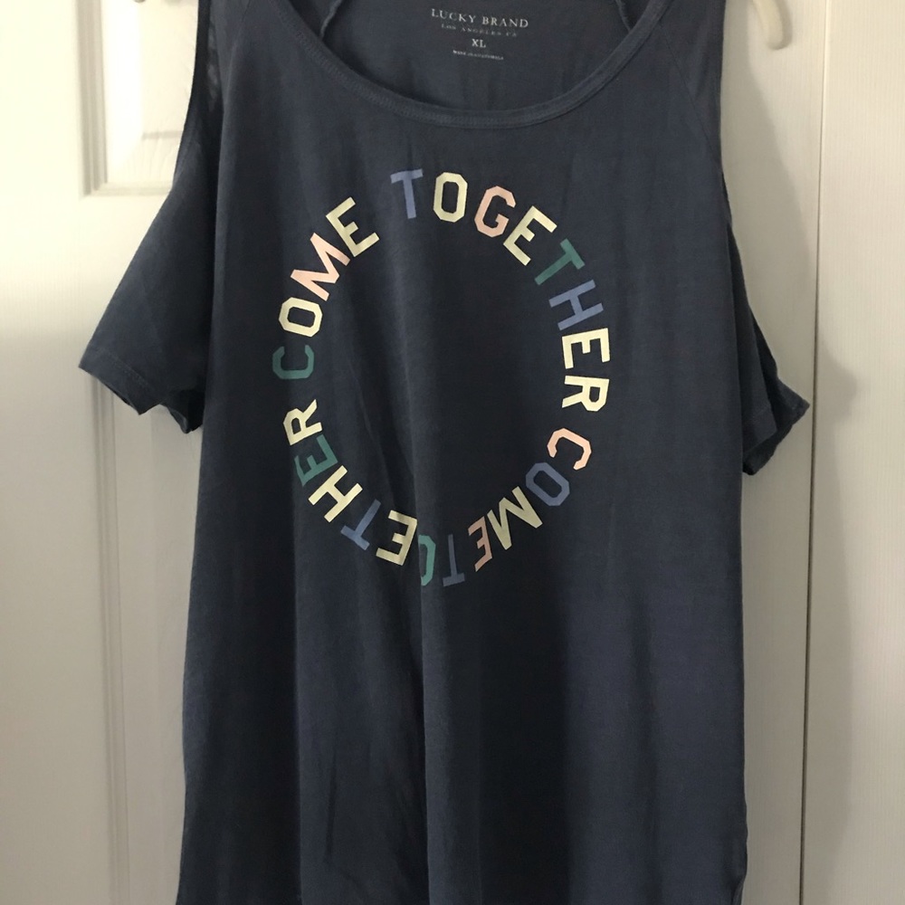 Lucky Brand off shoulder top XL
